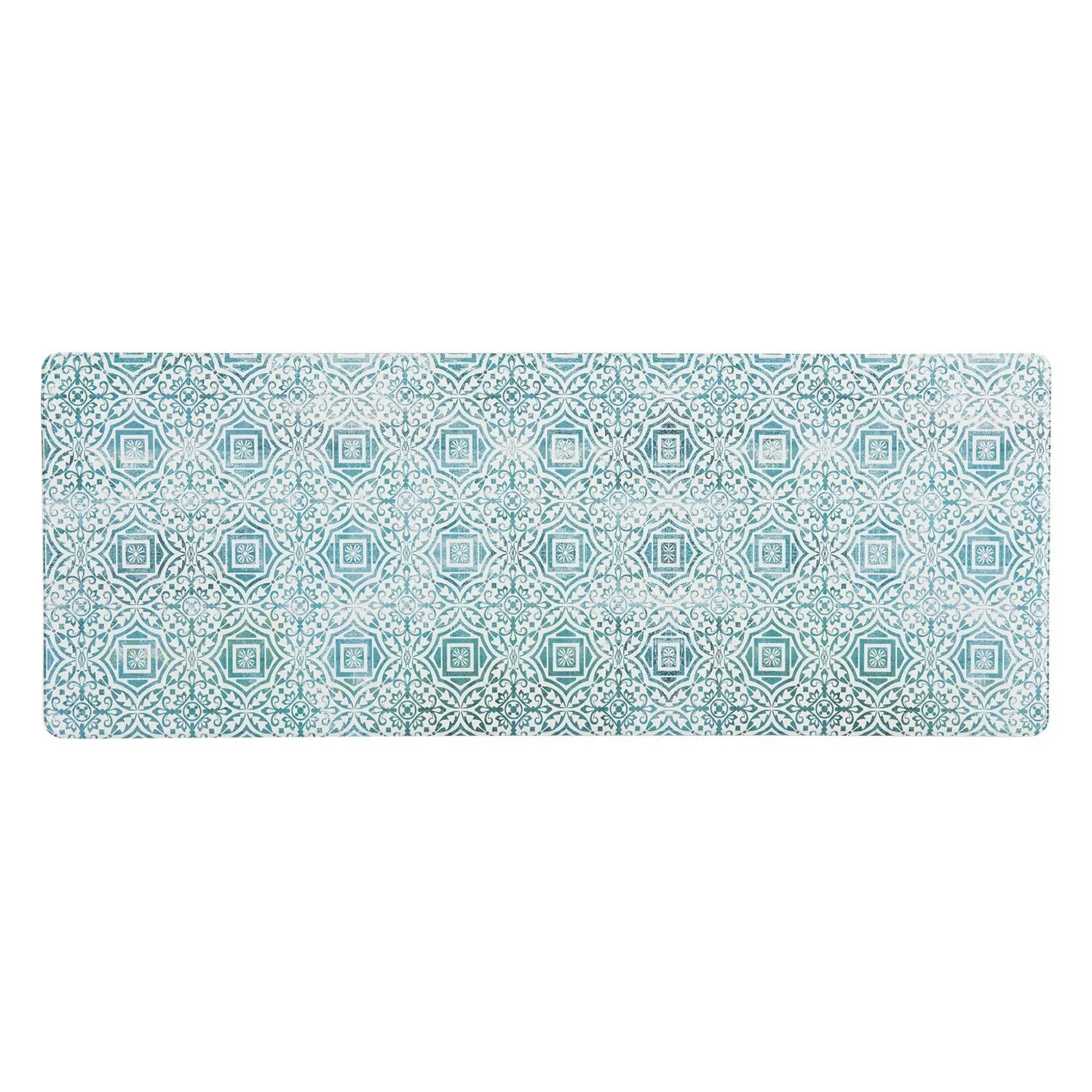 World Rug Gallery Boho Tile Anti-Fatigue Standing Mat