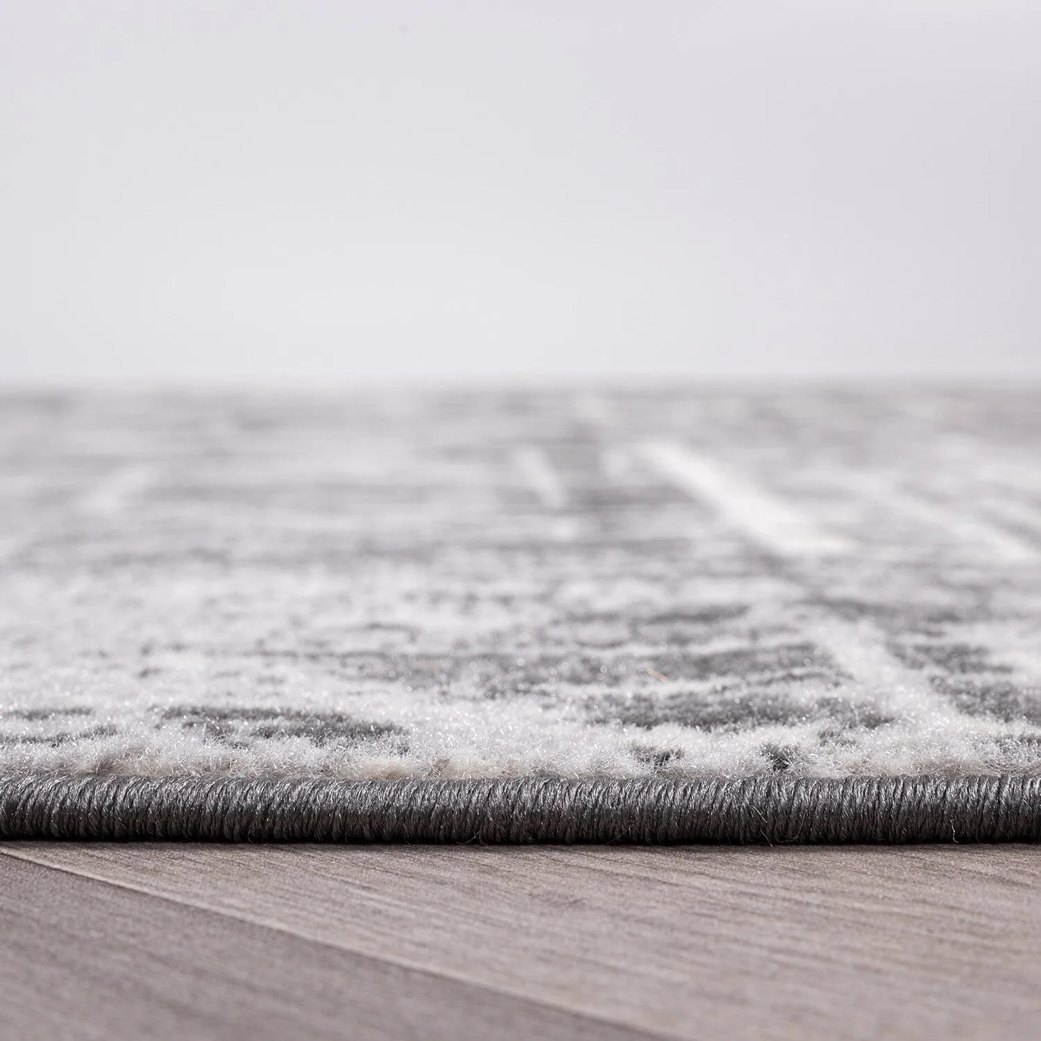 World Rug Gallery Distressed Abstract Area Rug