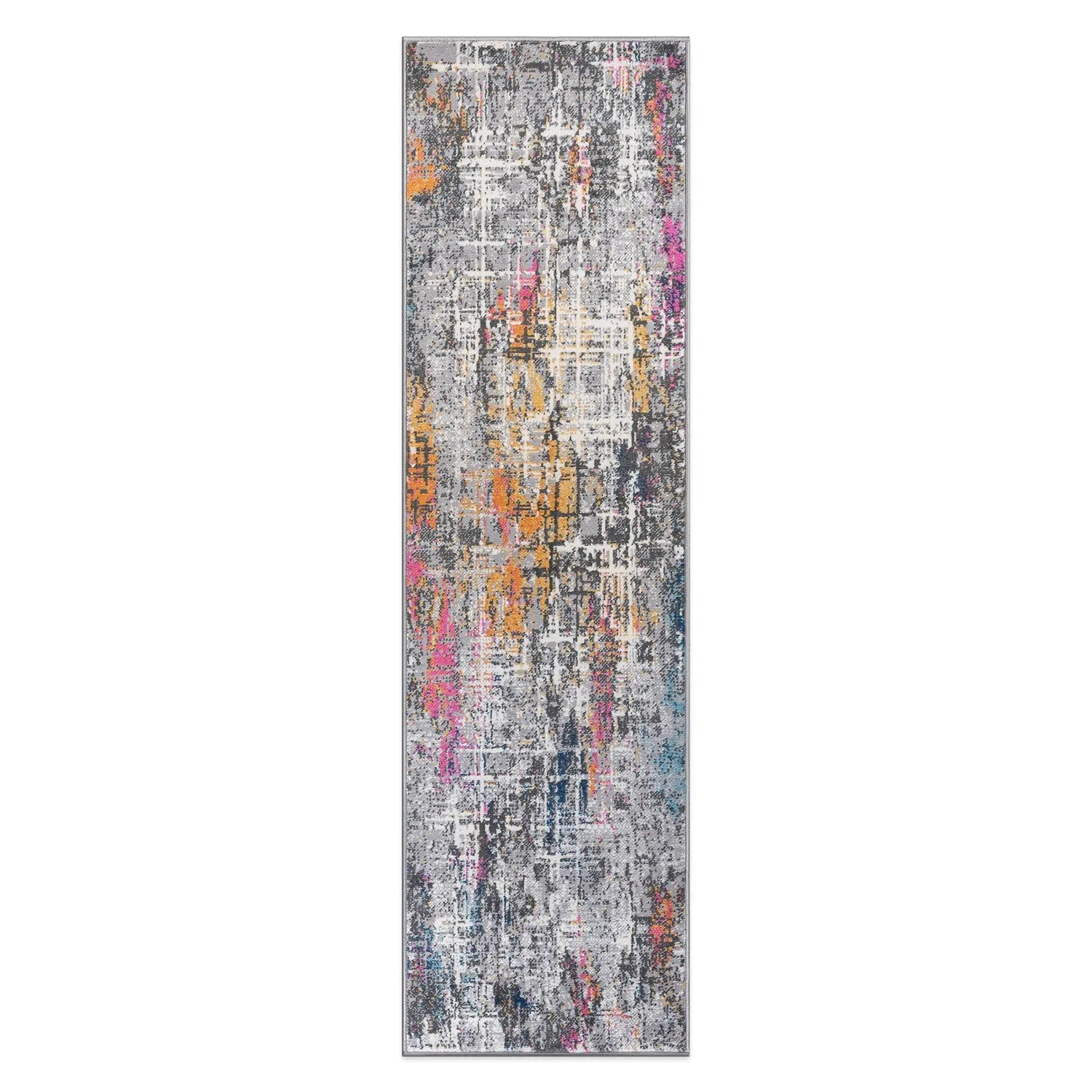 World Rug Gallery Distressed Abstract Area Rug