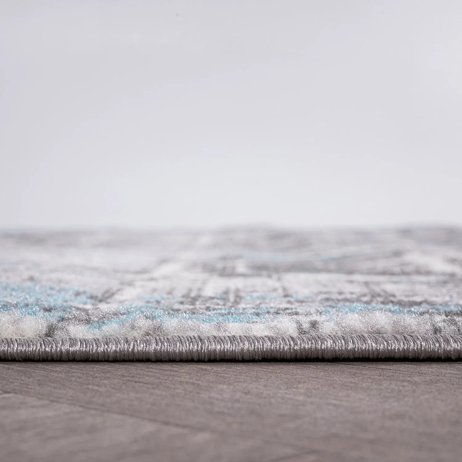World Rug Gallery Distressed Abstract Area Rug