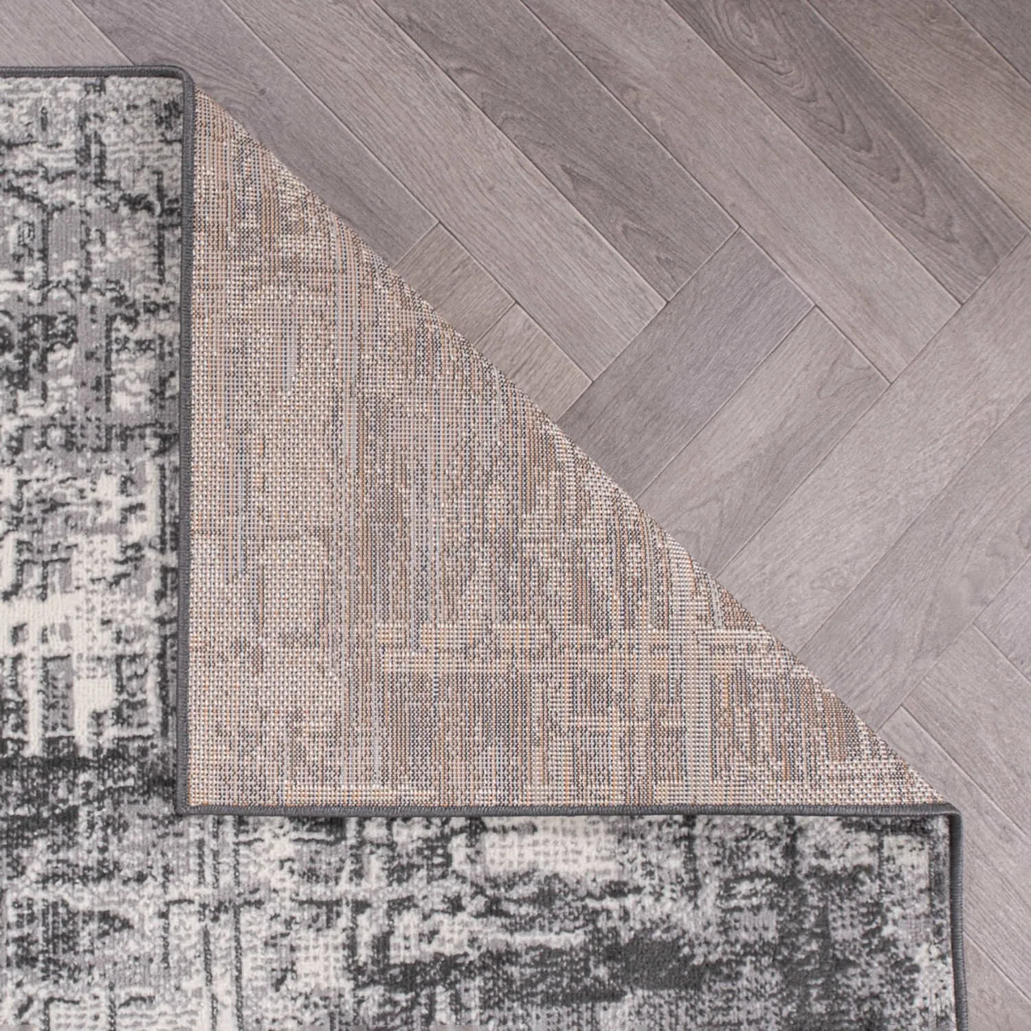World Rug Gallery Distressed Abstract Area Rug
