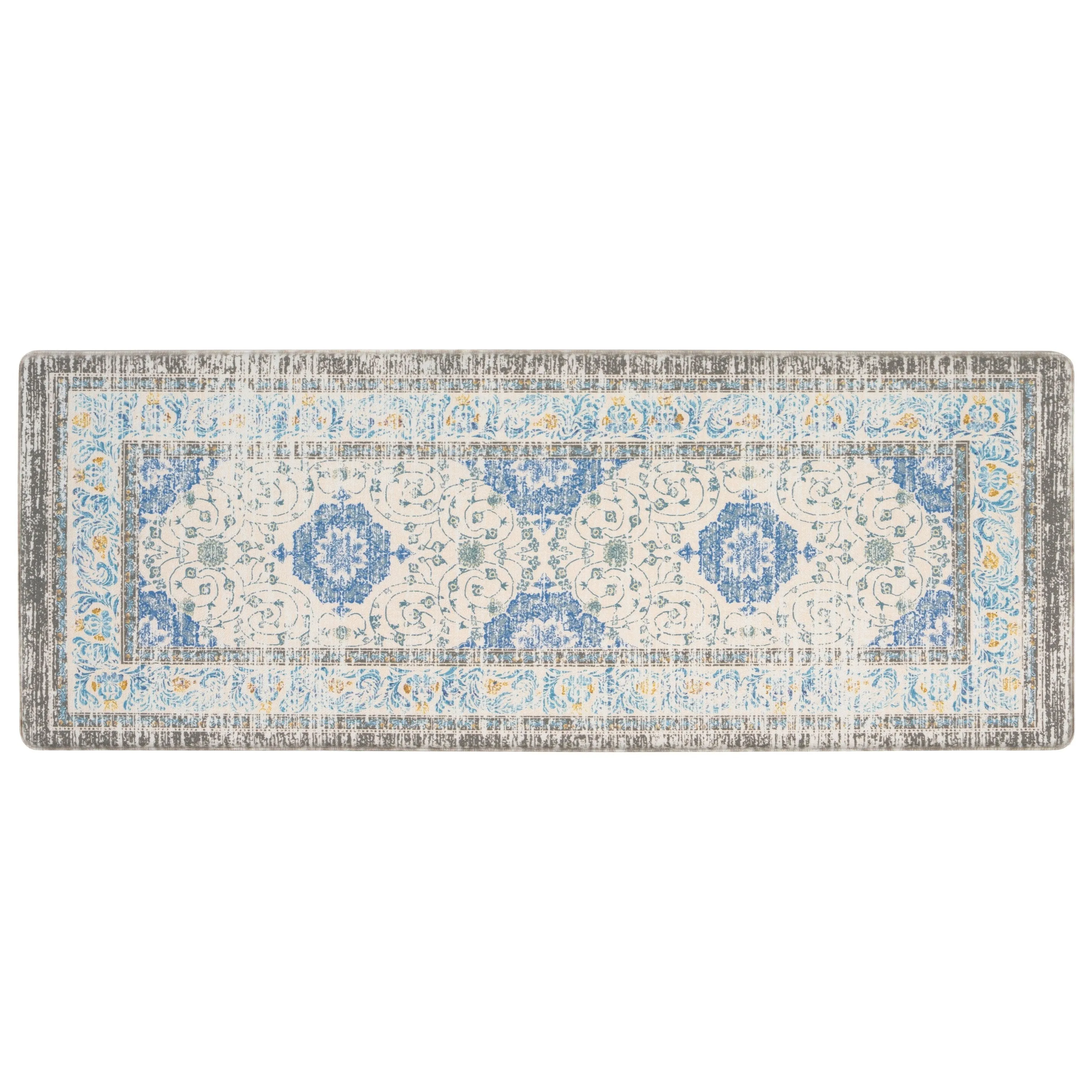 World Rug Gallery Persian Traditional Anti Fatigue Standing Mat