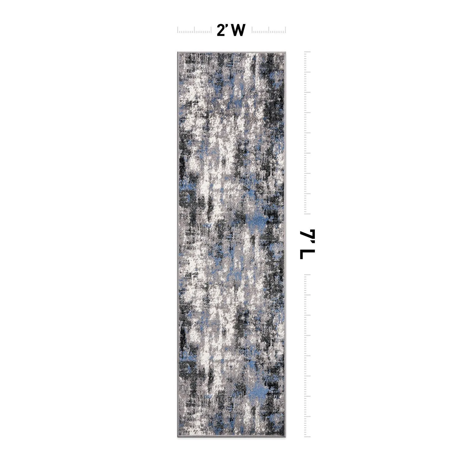 World Rug Gallery Tralee Modern Abstract Area Rug