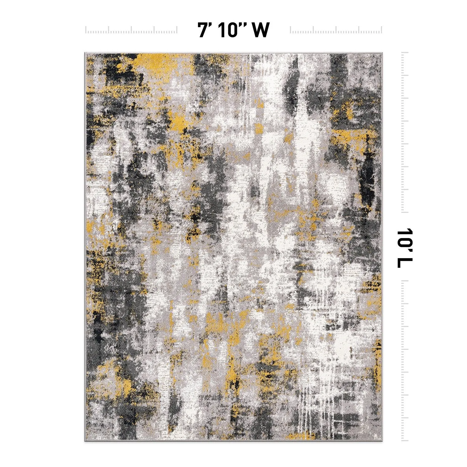 World Rug Gallery Tralee Modern Abstract Area Rug