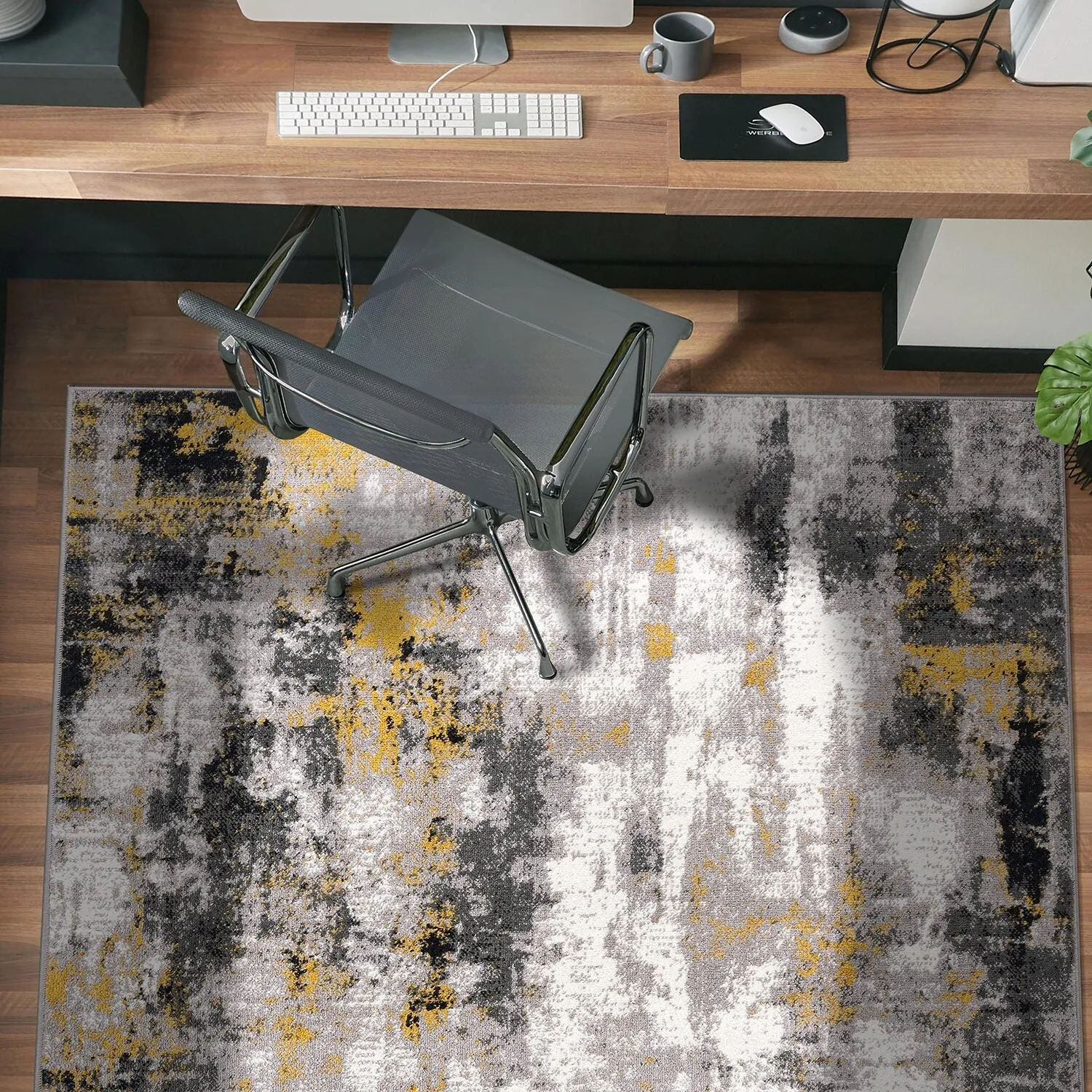 World Rug Gallery Tralee Modern Abstract Area Rug