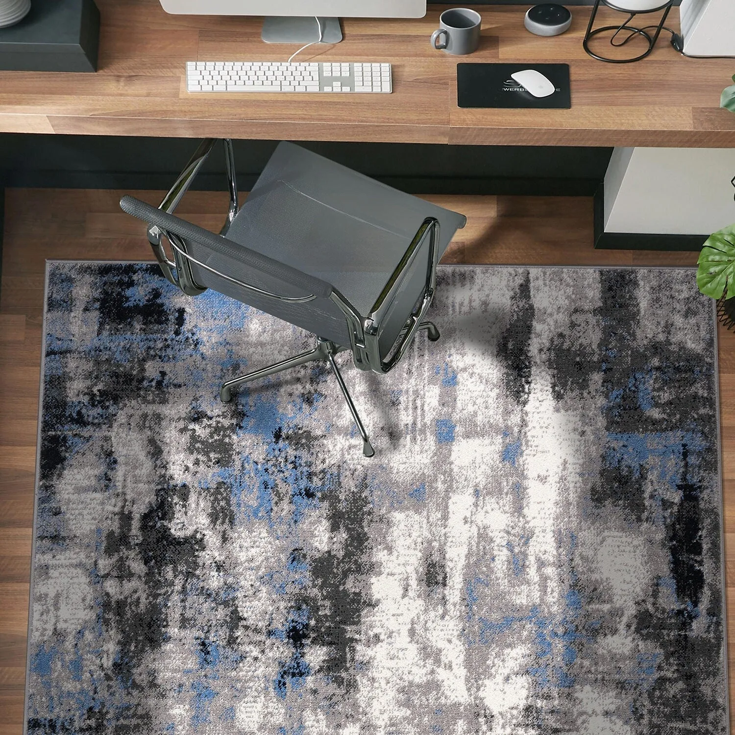 World Rug Gallery Tralee Modern Abstract Area Rug