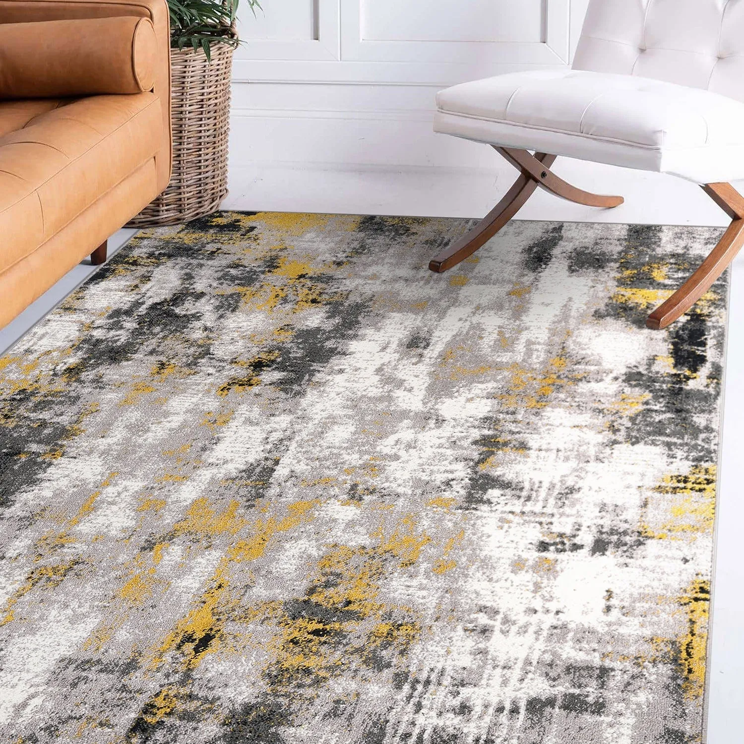 World Rug Gallery Tralee Modern Abstract Area Rug
