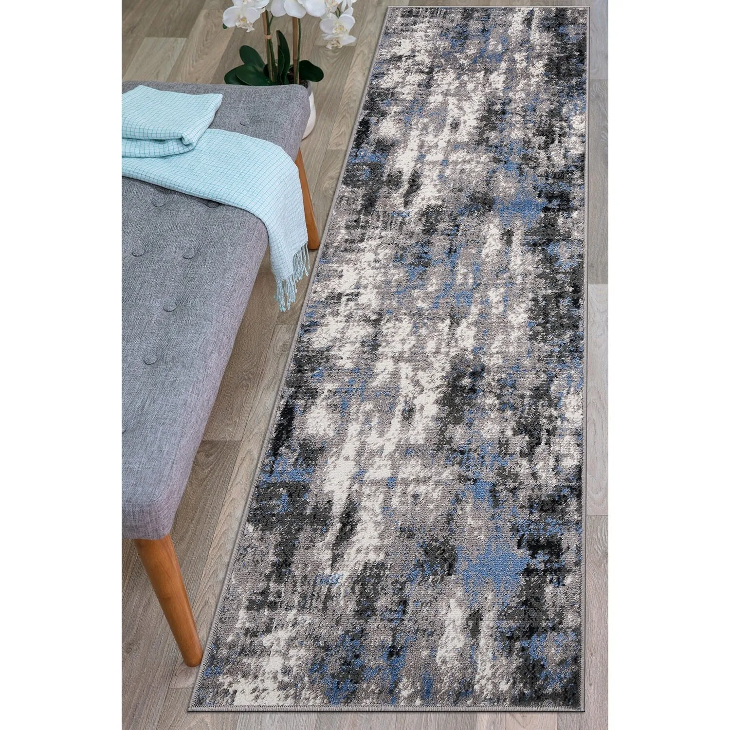 World Rug Gallery Tralee Modern Abstract Area Rug