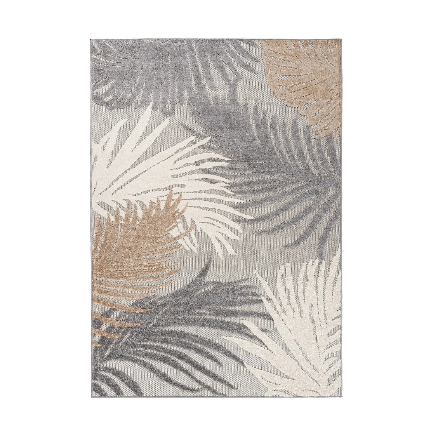 World Rug Gallery Tropical Floral Indoor/Outdoor Area Rug