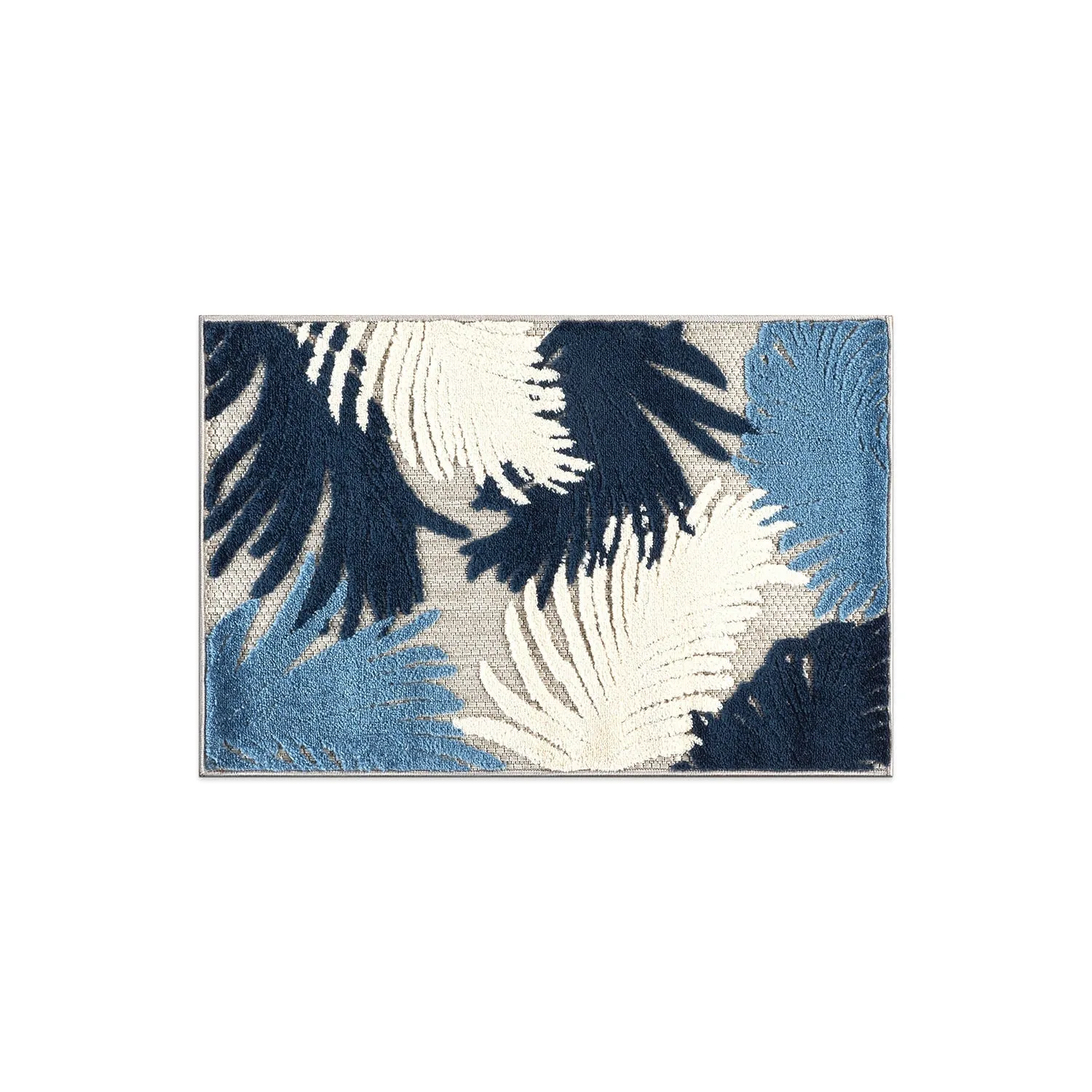 World Rug Gallery Tropical Floral Indoor/Outdoor Area Rug