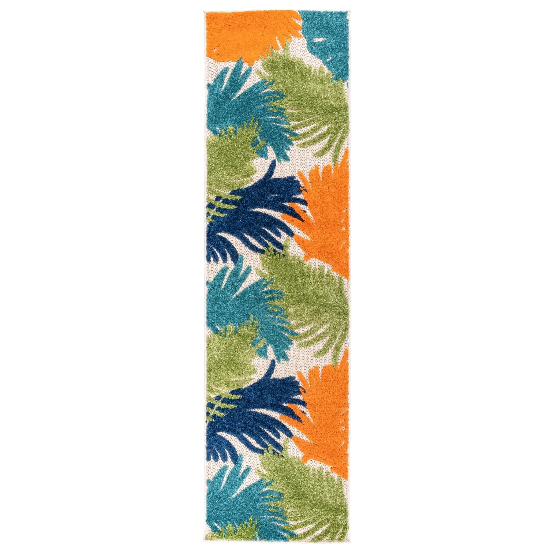 World Rug Gallery Tropical Floral Indoor/Outdoor Area Rug