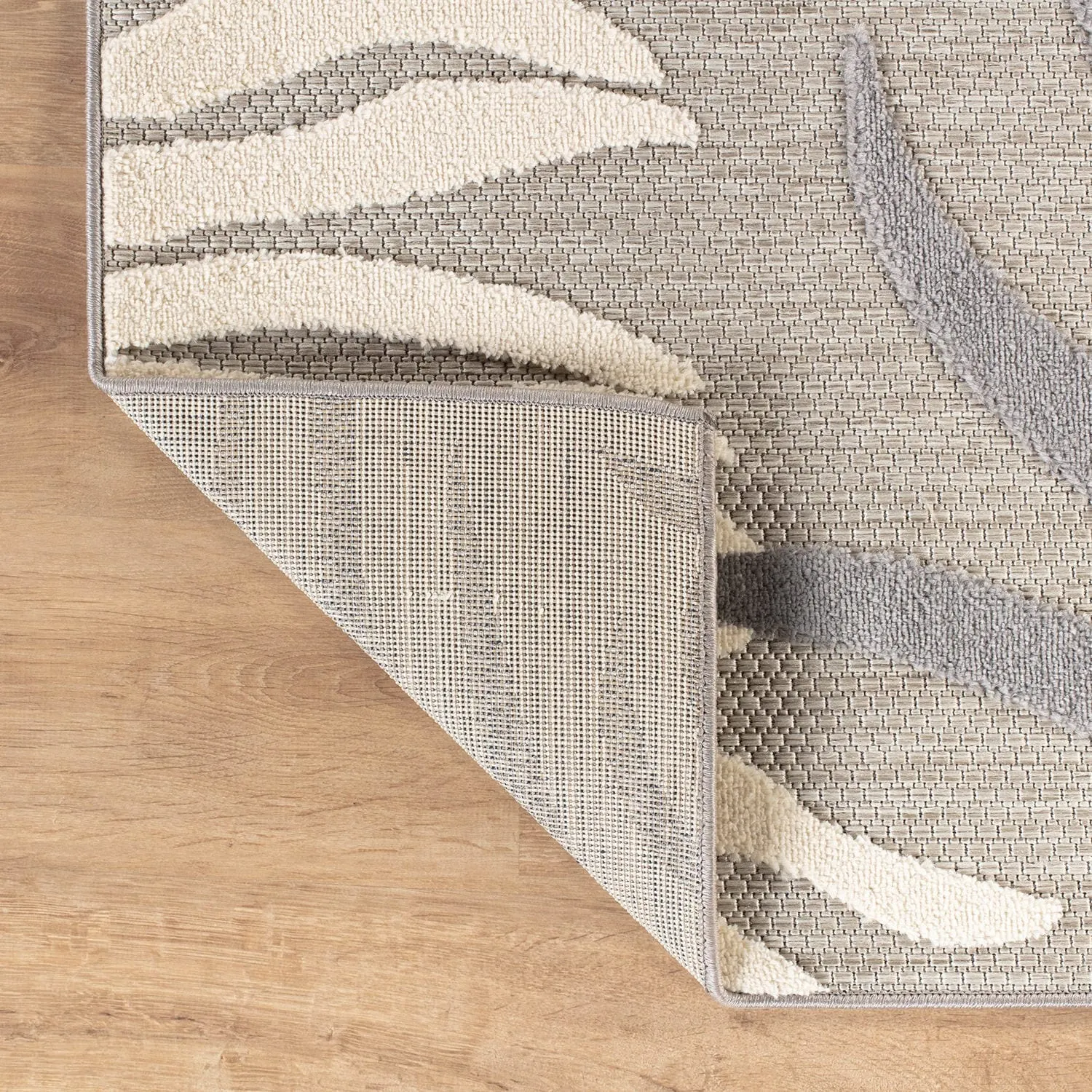 World Rug Gallery Tropical Floral Indoor/Outdoor Area Rug