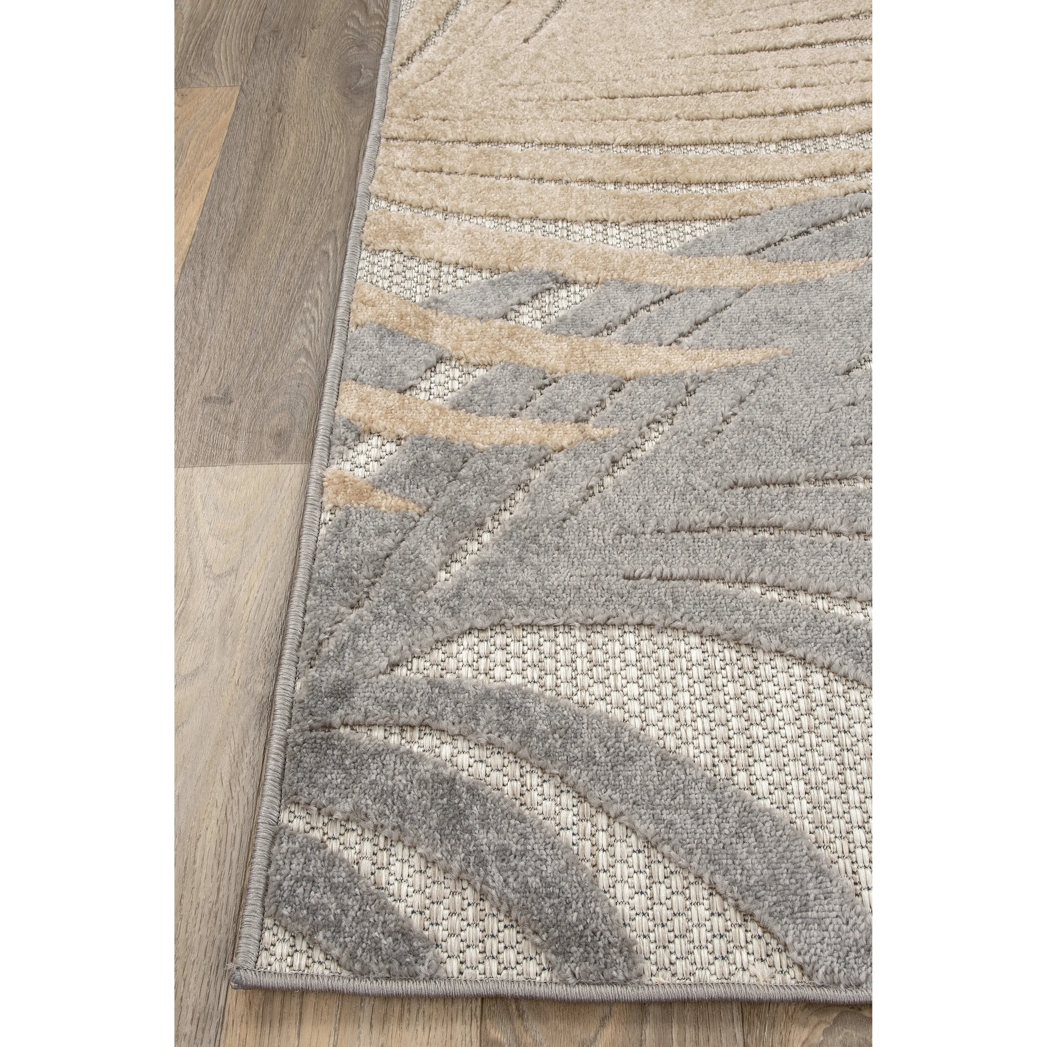 World Rug Gallery Tropical Floral Indoor/Outdoor Area Rug