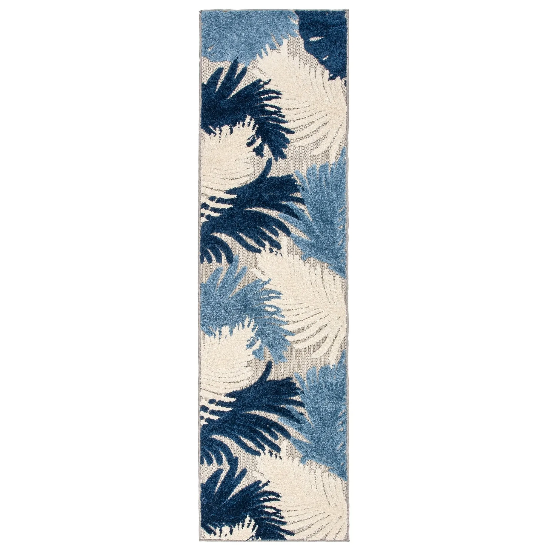 World Rug Gallery Tropical Floral Indoor/Outdoor Area Rug