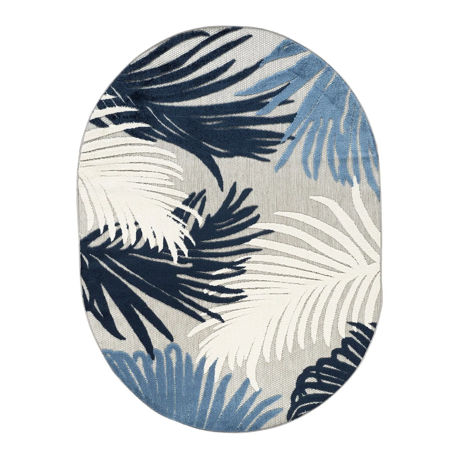 World Rug Gallery Tropical Floral Indoor/Outdoor Area Rug