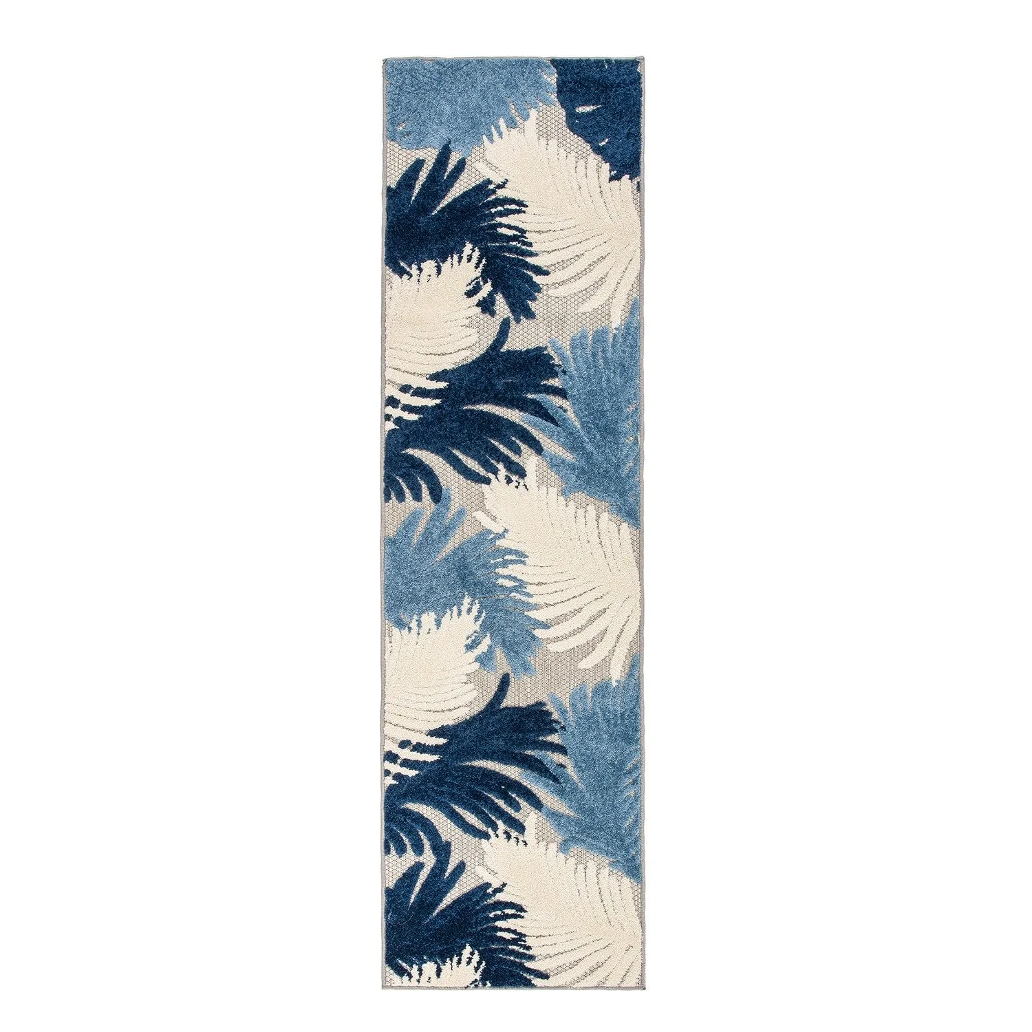 World Rug Gallery Tropical Floral Indoor/Outdoor Area Rug
