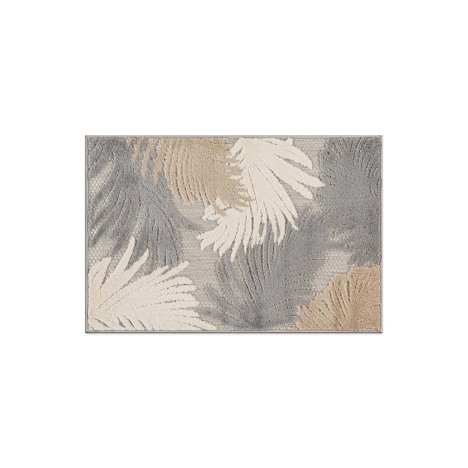 World Rug Gallery Tropical Floral Indoor/Outdoor Area Rug