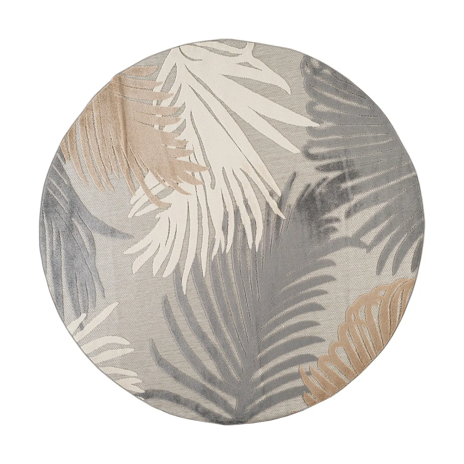 World Rug Gallery Tropical Floral Indoor/Outdoor Area Rug