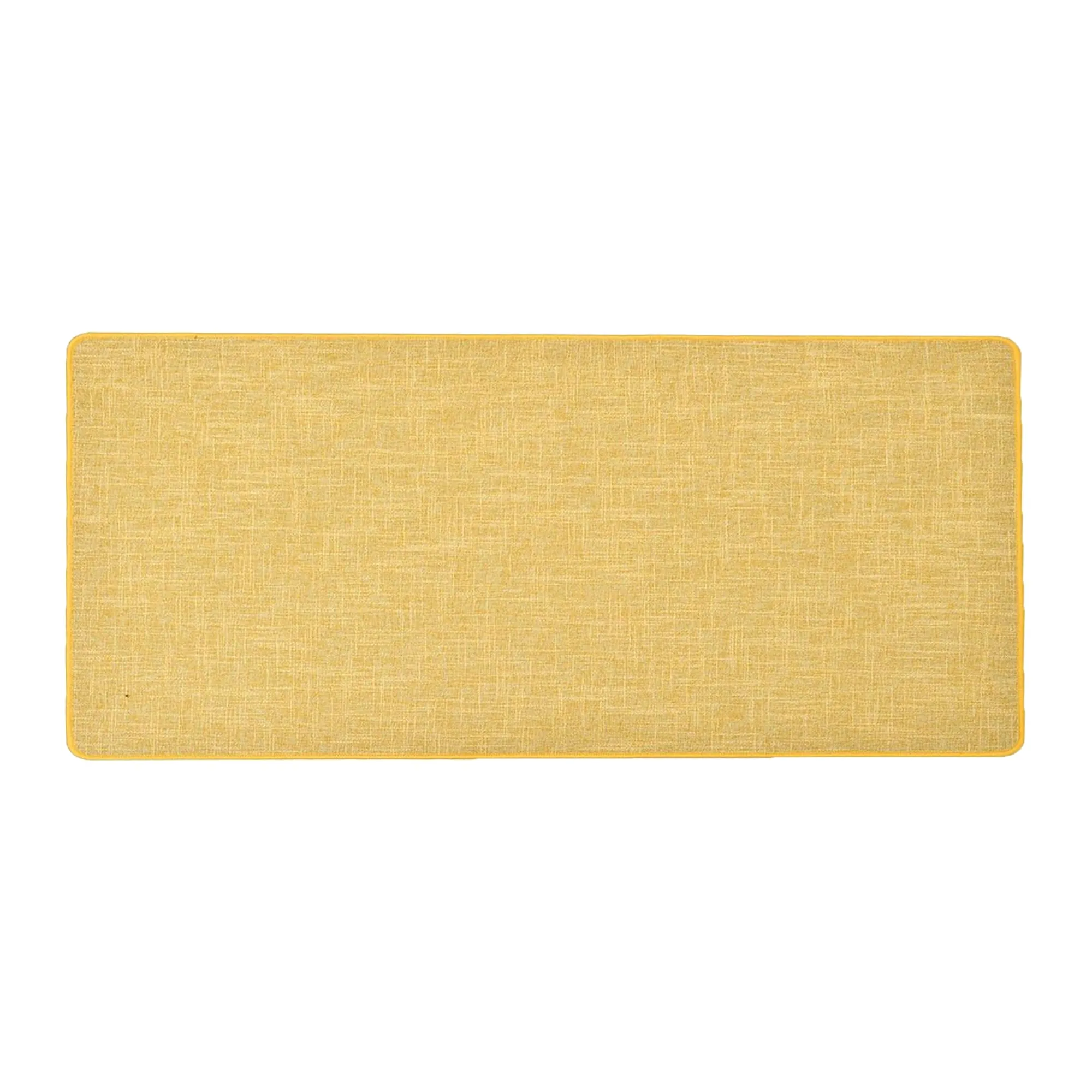 Woven Effect Kitchen Mat Solid Colors