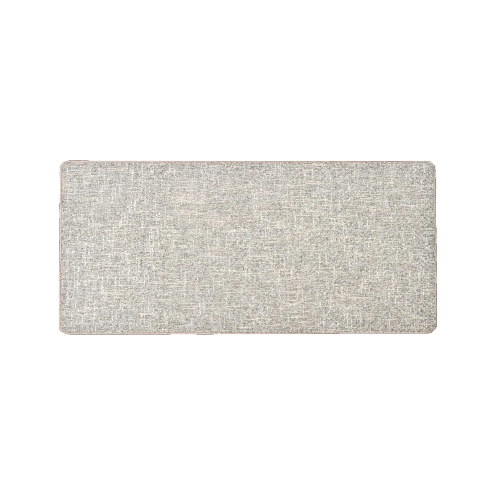 Woven Effect Kitchen Mat Solid Colors