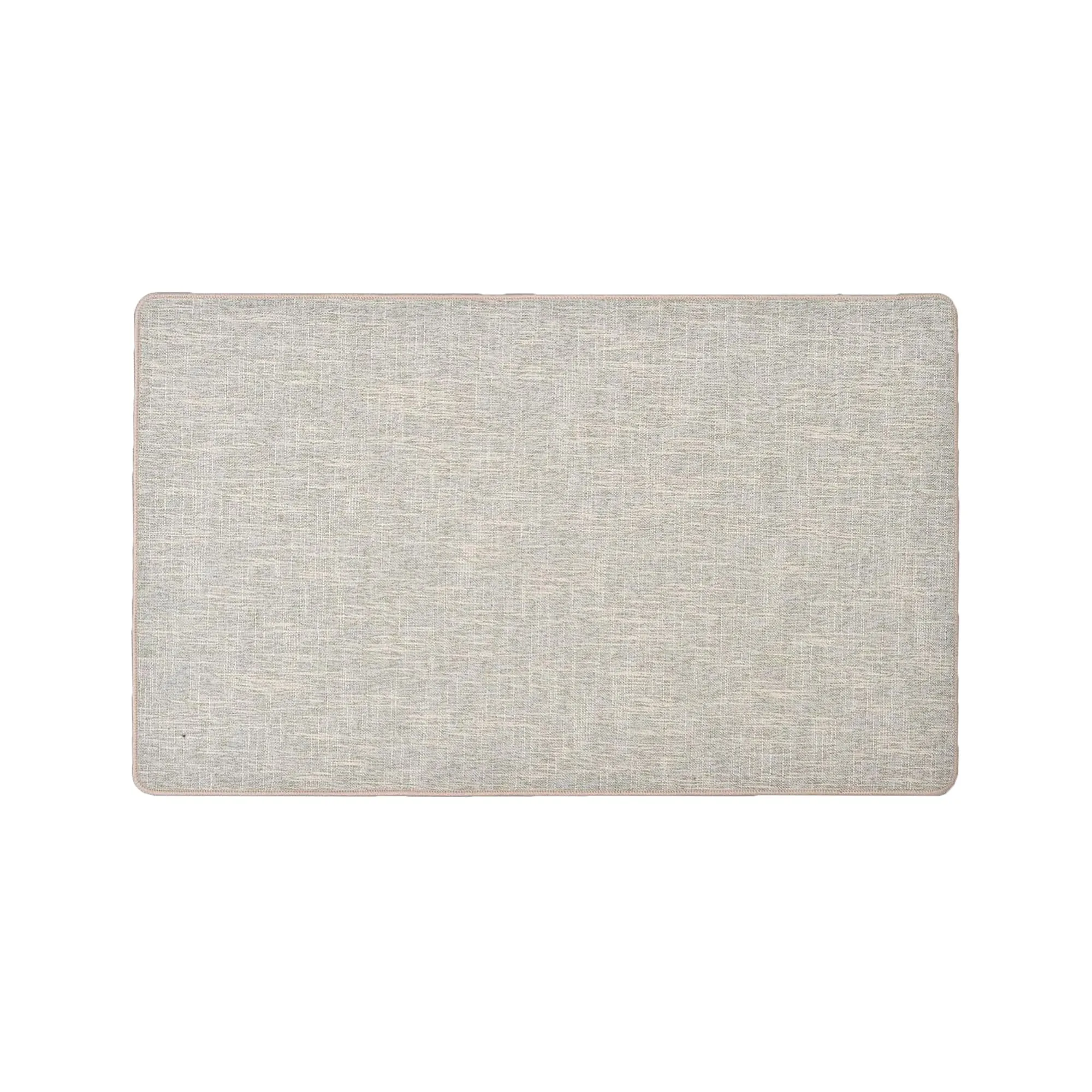 Woven Effect Kitchen Mat Solid Colors