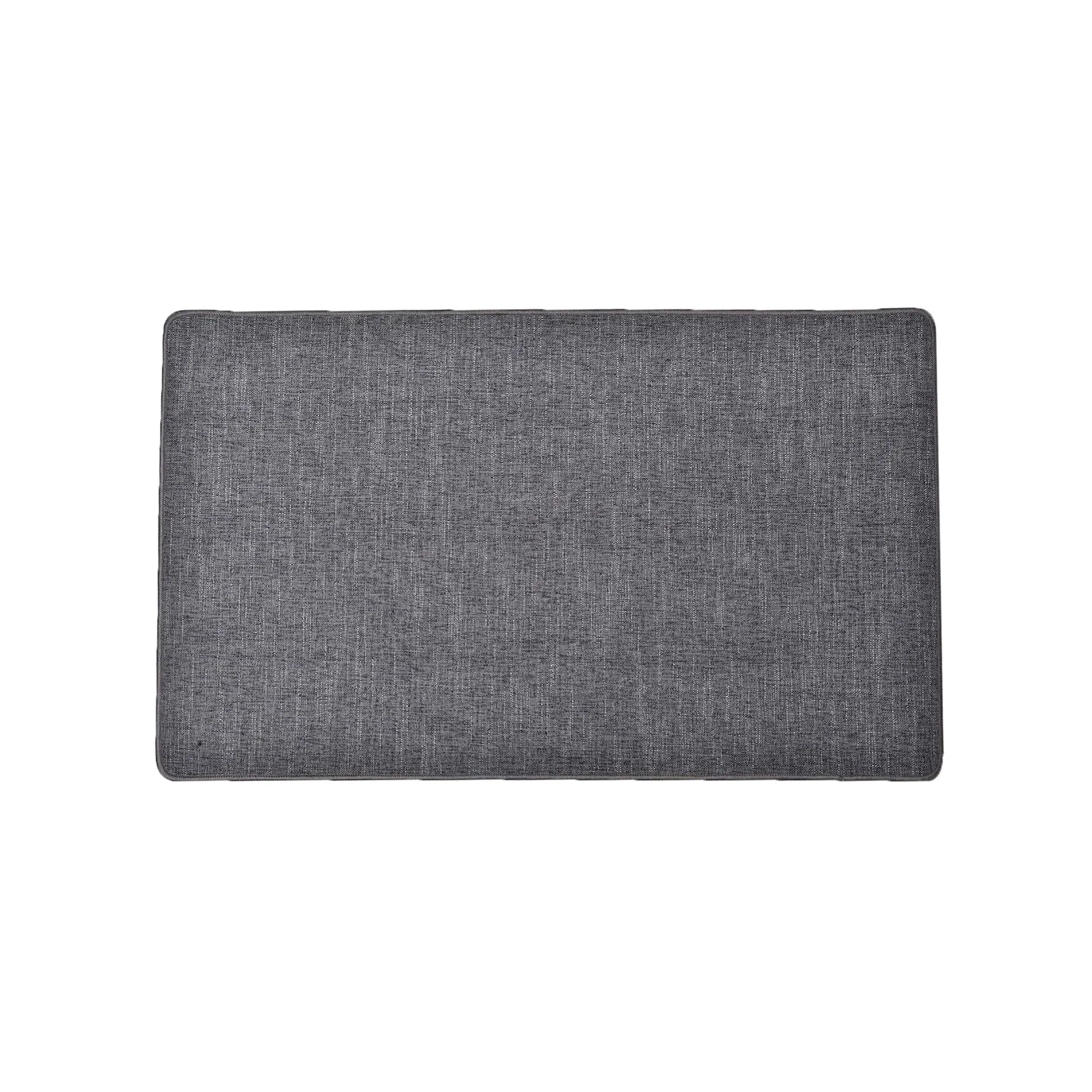 Woven Effect Kitchen Mat Solid Colors